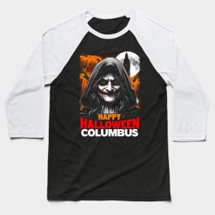 Columbus Halloween Baseball T-Shirt